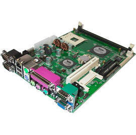 Single Board Computers supports up to P4M 2.5Ghz or P4C 2.4Ghz with features VGA (Single Board Computer unterstützt bis zu P4M 2.5Ghz oder P4C 2.4Ghz mit VGA-Fun)