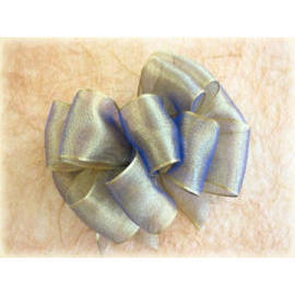 metallic ribbon