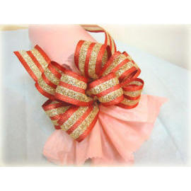 metallic ribbon