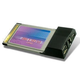 PCMCIA CardBus to IEEE1394 & USB2.0 (PCMCIA CardBus à IEEE1394 & USB2.0)