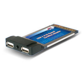 USB 2.0 CardBus Adapter 2 Port