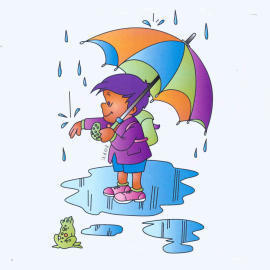 Magic Print Umbrella (Magic Print Umbrella)