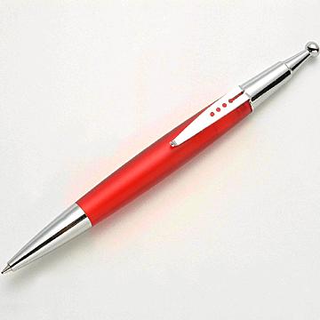 Plastic Pen with Chrome Parts