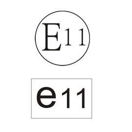 E / e Mark Genehmigung (E / e Mark Genehmigung)