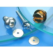 SCREW WITH CONICAL LOCK WASHER