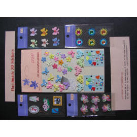 middle Handmade 3D Stickers (Moyen-Handmade 3D Stickers)