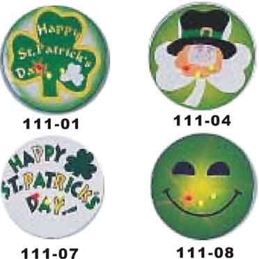 St. Patrick`s Day Flash-Brosche (St. Patrick`s Day Flash-Brosche)