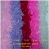 Feather boa with 8 LEDS