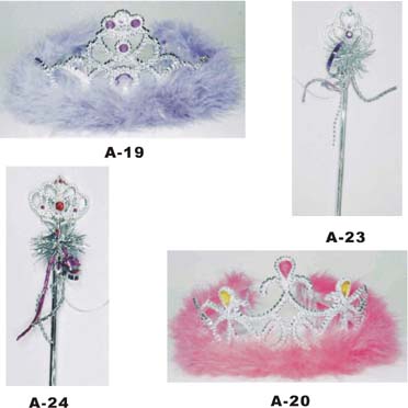 Flash feather tiara and wand (Flash feather tiara and wand)