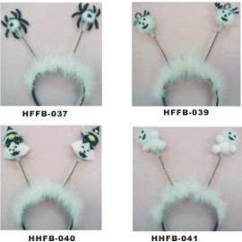 Halloween Flashing Wiggly Headband With Feather (Halloween Flashing Wiggly Headband With Feather)