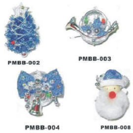 X`MAS FLASH BROOCH (BLUE) (X`MAS FLASH Broche (BLEU))
