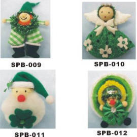 St. Patrick`s Day Flashing Brosche (St. Patrick`s Day Flashing Brosche)
