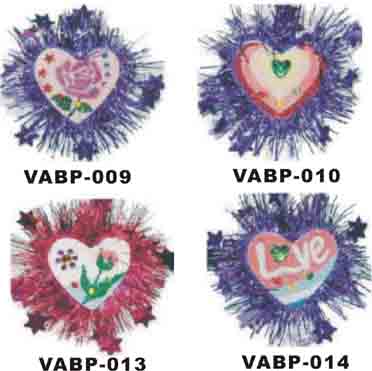 Valentine Flash Pferdeschwanz Schleife mit Flitter (Valentine Flash Pferdeschwanz Schleife mit Flitter)