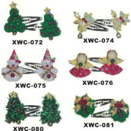 CHRISTMAS HAIR CLIP