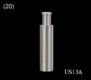 ST/STEEL 18/8 PEPPER/SALT MILL SPRING-HIDE STYLE (ST / ACIER 18 / 8 poivre / sel Mill Spring-Hide STYLE)