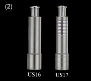 ST/STEEL 18/8 PEPPER/SALT MILL SPRING-HIDE STYLE (ST / ACIER 18 / 8 poivre / sel Mill Spring-Hide STYLE)
