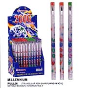 Puel06 Millennium Triangular Non-Sharpening Pencils (Puel06 Millénaire triangulaire non-Aiguisage Crayons)