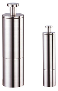 Stainless steel pepper or salt mill (Stainless steel pepper or salt mill)