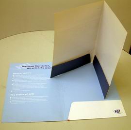 Full color Presentation Folder Printing (Full color Présentation Dossier Impression)