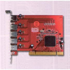 PCI 5 Port USB2.0 Adapter Card