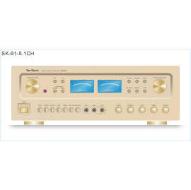 By pass 5.1 CH Digital Karaoke Mixing amplifier