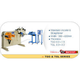 Standard Uncoiler & Straightener (Standard & Ablaufhaspel Straightener)