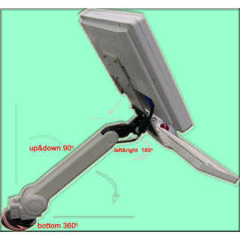 LCD Monitor Arm-, Desktop-, Loch-Klemme, Schwenkarm, Flat-Panel-Arm-, Möbel - (LCD Monitor Arm-, Desktop-, Loch-Klemme, Schwenkarm, Flat-Panel-Arm-, Möbel -)