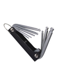 8PCS FOLDING BALL POINT HEX KEY WRENCH SET