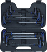 10PCS T5 HANDLE TAMPER STAR KEY WRENCH SET