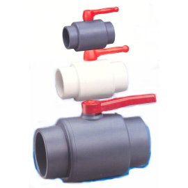 TWO PIECE PVC BALL VALVE (TWO PIECE PVC BALL VALVE)