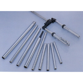 Piston rod front shock absorber for all types of motorcycles