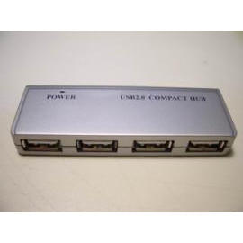 USB 4 Port Super Mini Hub