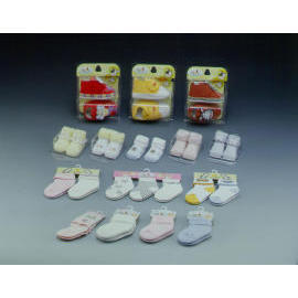 baby shoes, baby socks (chaussures de bébé, chaussettes bébé)