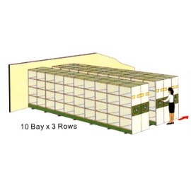 mobile shelving system (mobile shelving system)