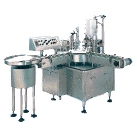 AUTOMATIC FILLING,PLUGGING AND OVERCAPPING MACHINE (Automatisch ausfüllen, Defizitbehebung und OVERCAPPING MACHINE)