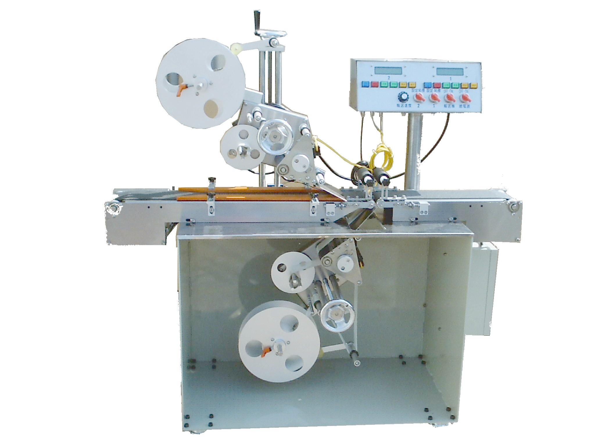 Top and Bottom Labeling Machine