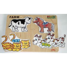 Wooden Sound Farm Puzzle series (Holz-Sound Farm Puzzle-Serie)