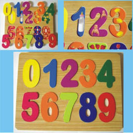 Wooden Sound Numbers Puzzle series (Wooden Sound Zahlen Puzzle-Serie)