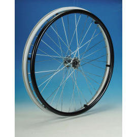 Wheel set for Wheel Chair (Jeu de roues pour chaises roulantes)