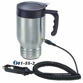 12VOLT HEATED TRAVEL MUG WITH PLUS (12Volt CHAUFFE TASSE DE VOYAGE AVEC PLUS)
