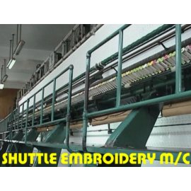 SHUTTLE EMBROIDERY M/C