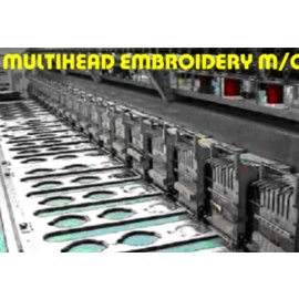 MULTIHEAD EMBROIDERY M/C