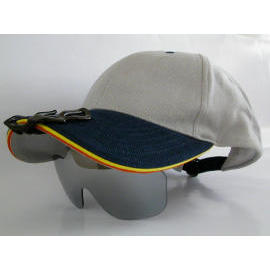 U.V protection Cap-mounted adjustable mirror coating visor (УФ-защита Кап-монтируется регулируемый козырек покрытие зеркал)