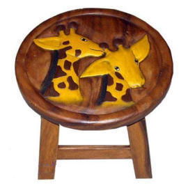 GIRAFFE STOOL (GIRAFFE TABOURET)