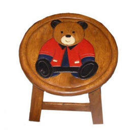 BEAR SITTING STOOL (Медведя, сидящего ТАБУРЕТКА)