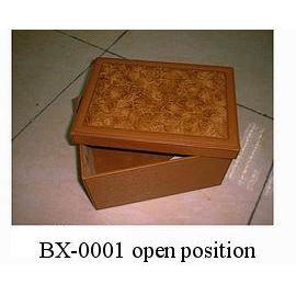 LEATHER STORAGE BOX (LEATHER STORAGE BOX)