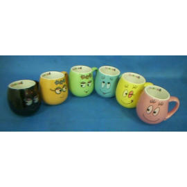 six color mug (sechs Farb-Becher)