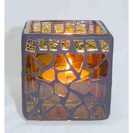 mosaic candleholder (Мозаика подсвечник)