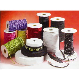 Drawstrings,Knitted,Wovenand braided elastics (Cordons, tricoté, tressé Wovenand élastiques)