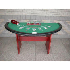 blackjack game table